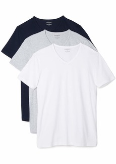 Emporio Armani Men's Cotton V-Neck T-Shirt 3-Pack