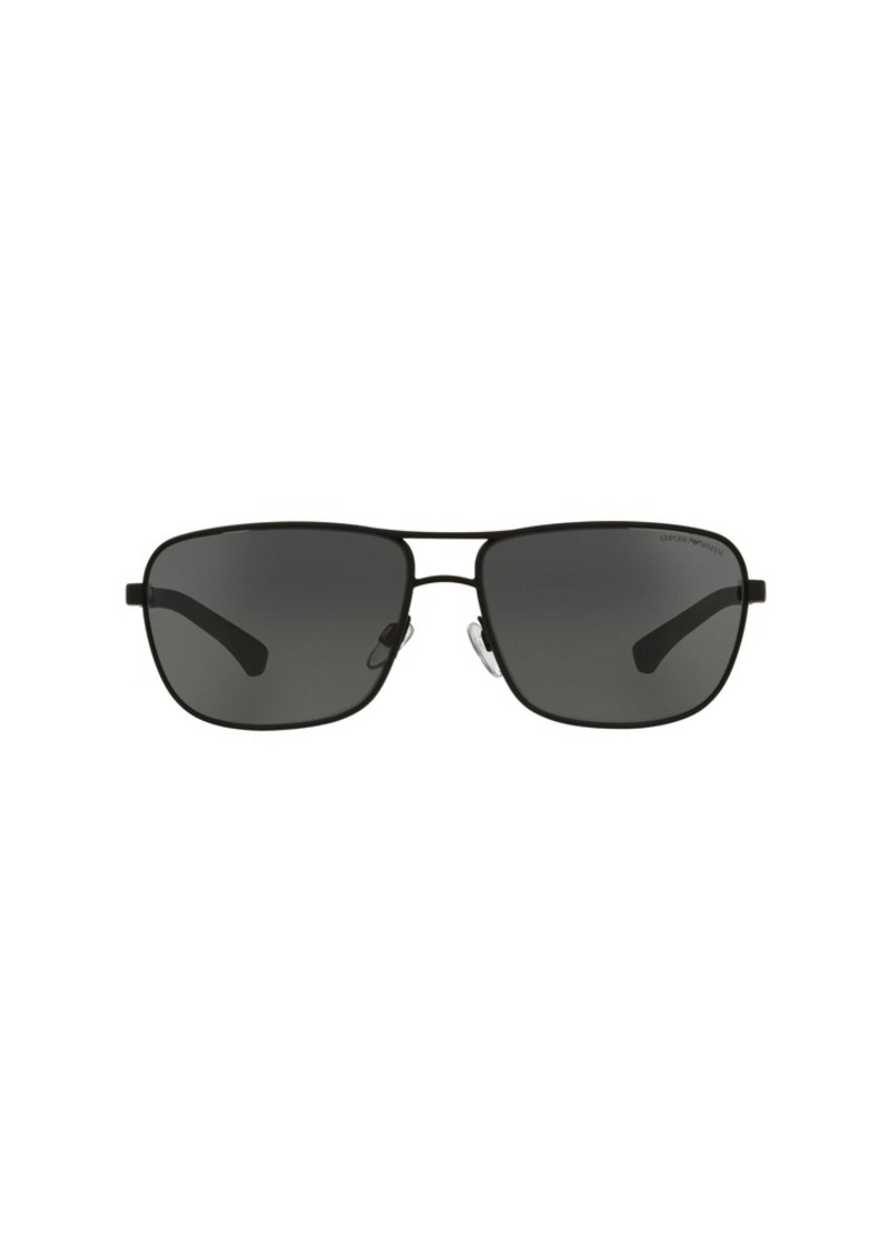 Emporio Armani Men's EA2033 Rectangular Sunglasses