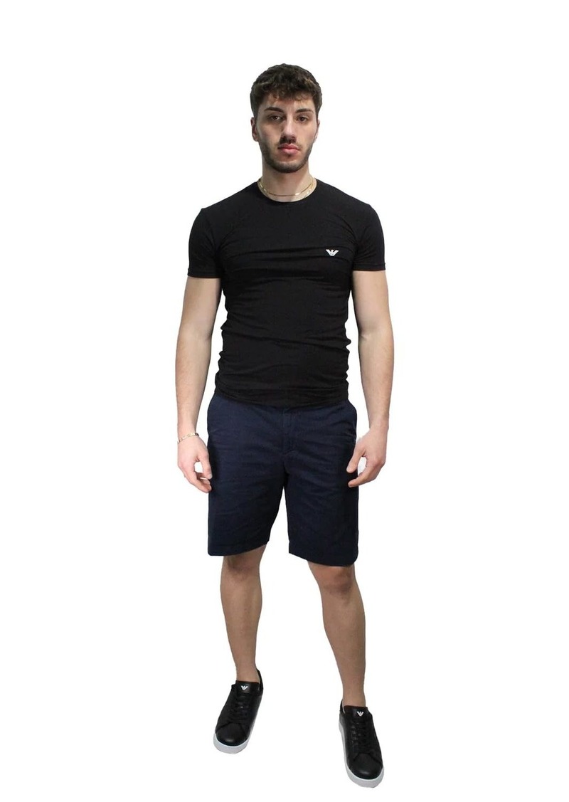 Emporio Armani Men's Eagle Patch Bermuda Short