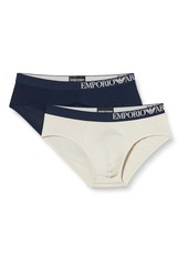 Emporio Armani Men's Eco Soft Touch Bamboo Viscose 2pack Brief