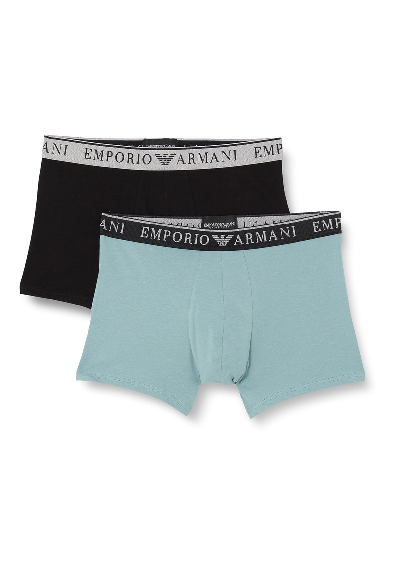 Emporio Armani Men's Endurance 2 Pack Trunk