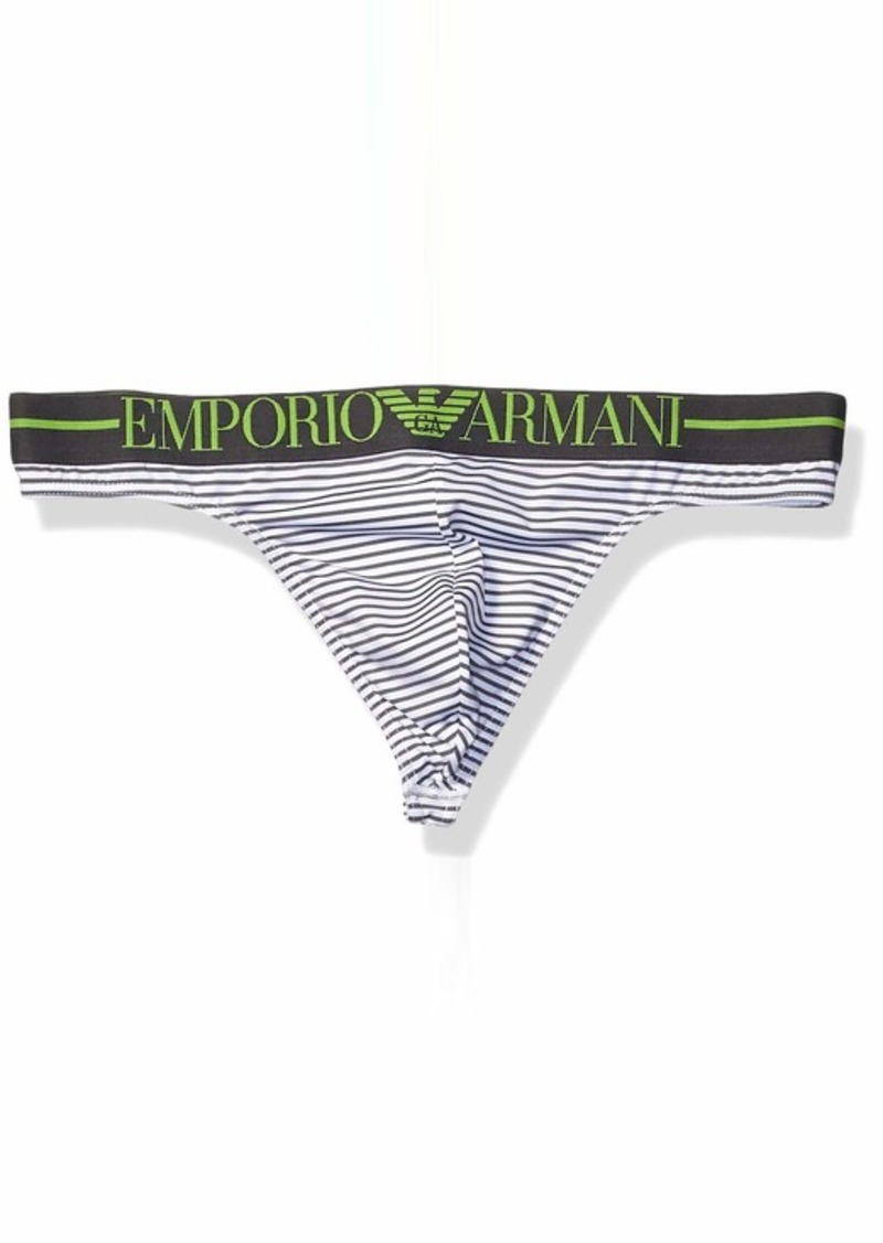 Armani Emporio Armani Men's Essential Microfiber Thong | Intimates