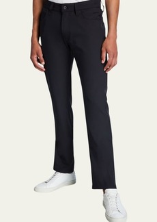 Emporio Armani Men's J15 Techno-Stretch Straight-Leg Pants