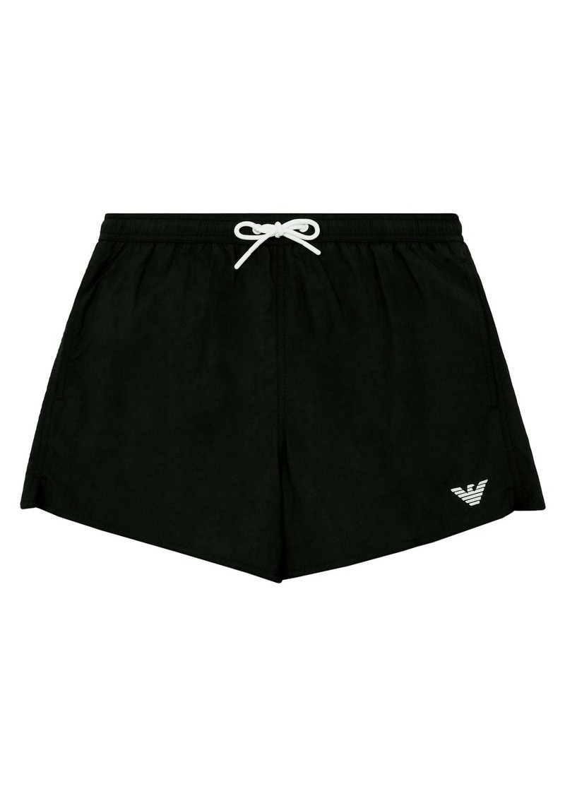 Emporio Armani Men's Standard Embroidery Logo Swim Boxer