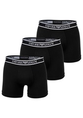 Emporio Armani Men's Stretch Cotton Core Logoband 3-Pack Boxer