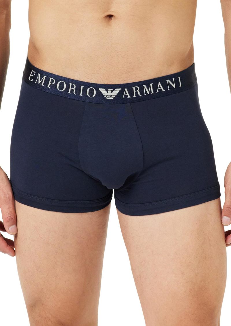 Emporio Armani Men's Stretch Superfine Cotton Trunk