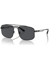 Emporio Armani Men's Sunglasses, EA2139 - Matte Silver-Tone