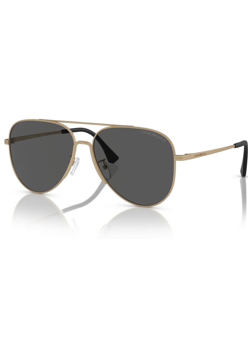 Emporio Armani Men's Sunglasses, EA2149D - Matte Pale Gold
