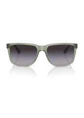 Emporio Armani Men's Sunglasses, Ea4047 - Shiny Transparent Green