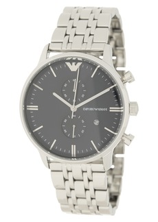 Emporio Armani Men's Two-Hand Stainless Steel Watch