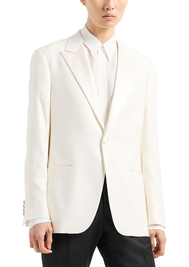 Emporio Armani Peak Lapel Regular Fit Dinner Jacket