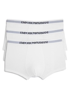 Emporio Armani Pure Cotton Trunks - Pack of 3