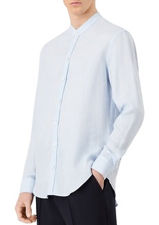 Emporio Armani Regular Fit Linen Shirt