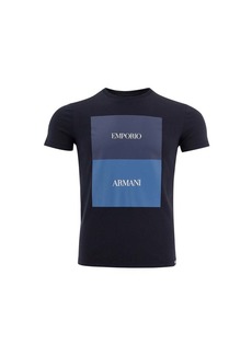 Emporio Armani Sleek Cotton Tee for Men's Men
