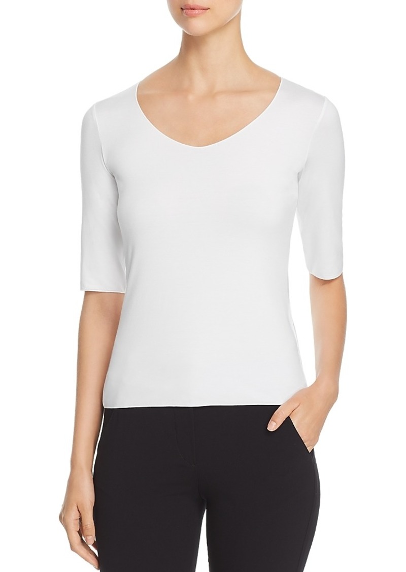 Emporio Armani Soft Scoop Neck Tee