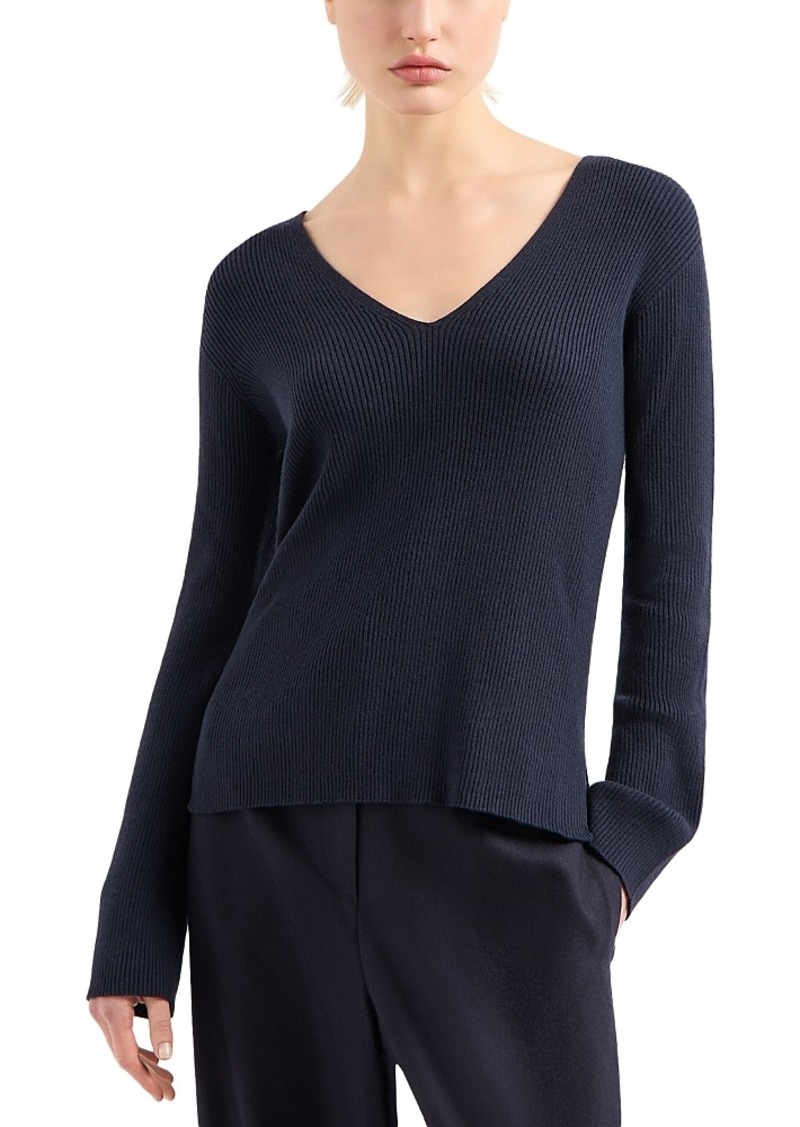 Emporio Armani V Neck Sweater