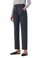 Emporio Armani Windowpane Slim Leg Trousers