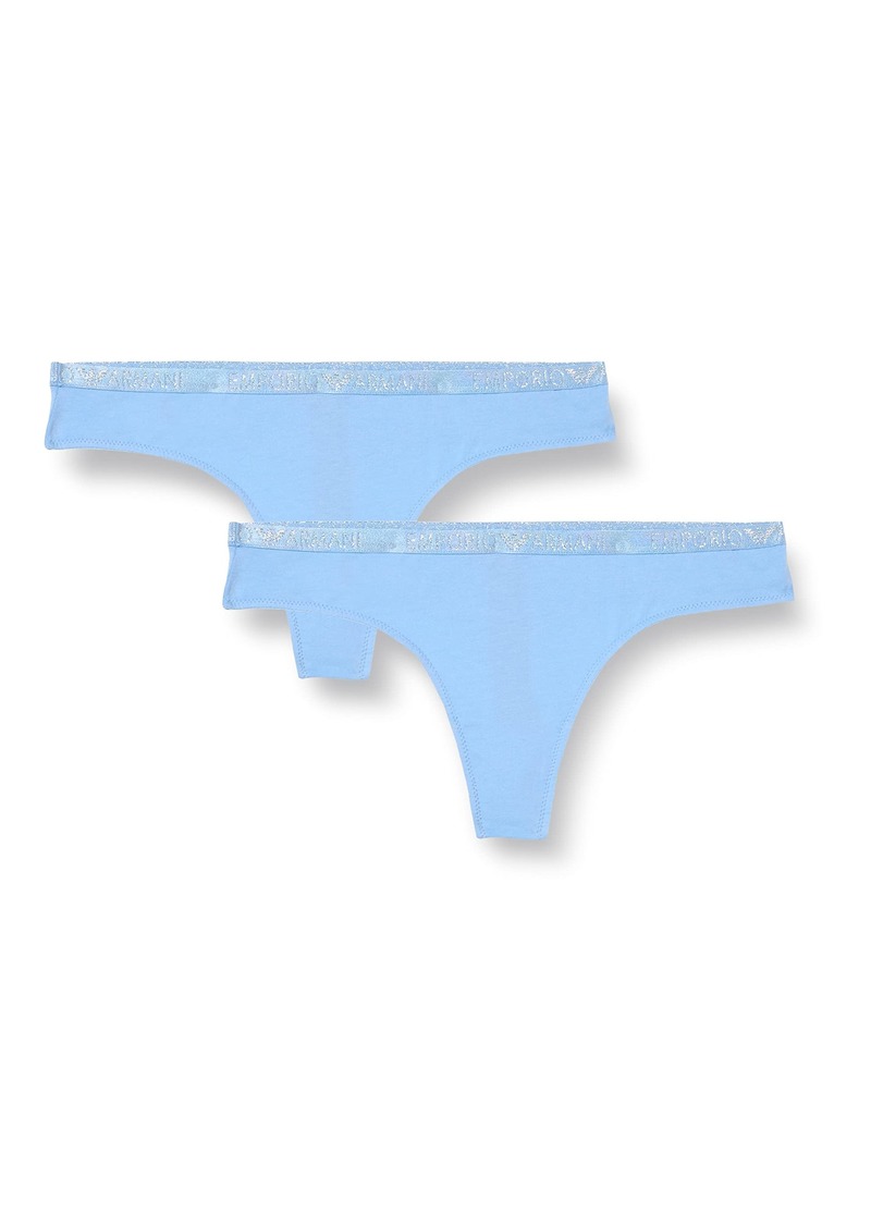 Emporio Armani Women's Basic Cotton Thong