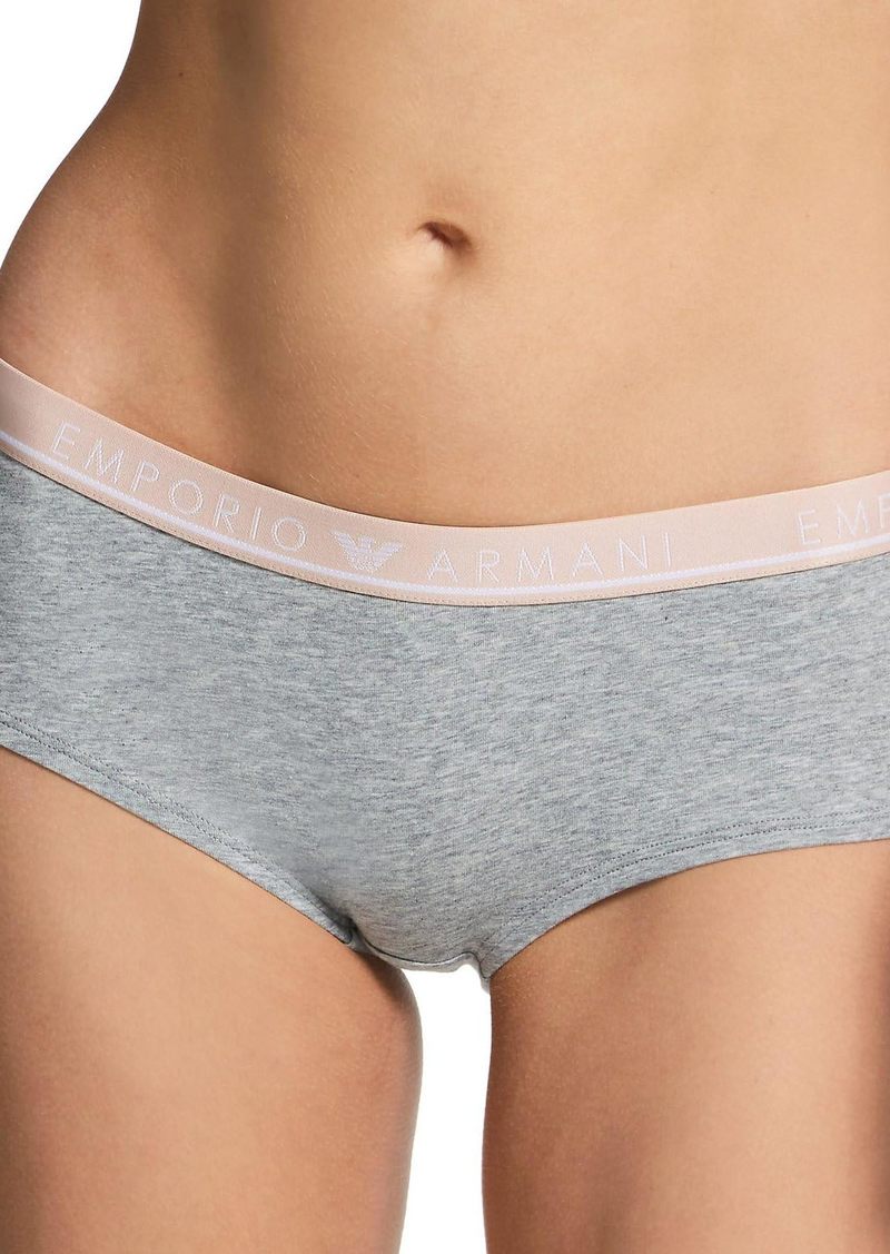 Emporio Armani Women's Iconic Logoband Cheeky Pants