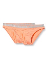 Emporio Armani womens Emporio Armani Women's Iconic Microfiber Briefs Underwear   US