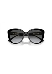 Emporio Armani Women's Polarized Sunglasses, Gradient Polar EA4214U - Shiny Black