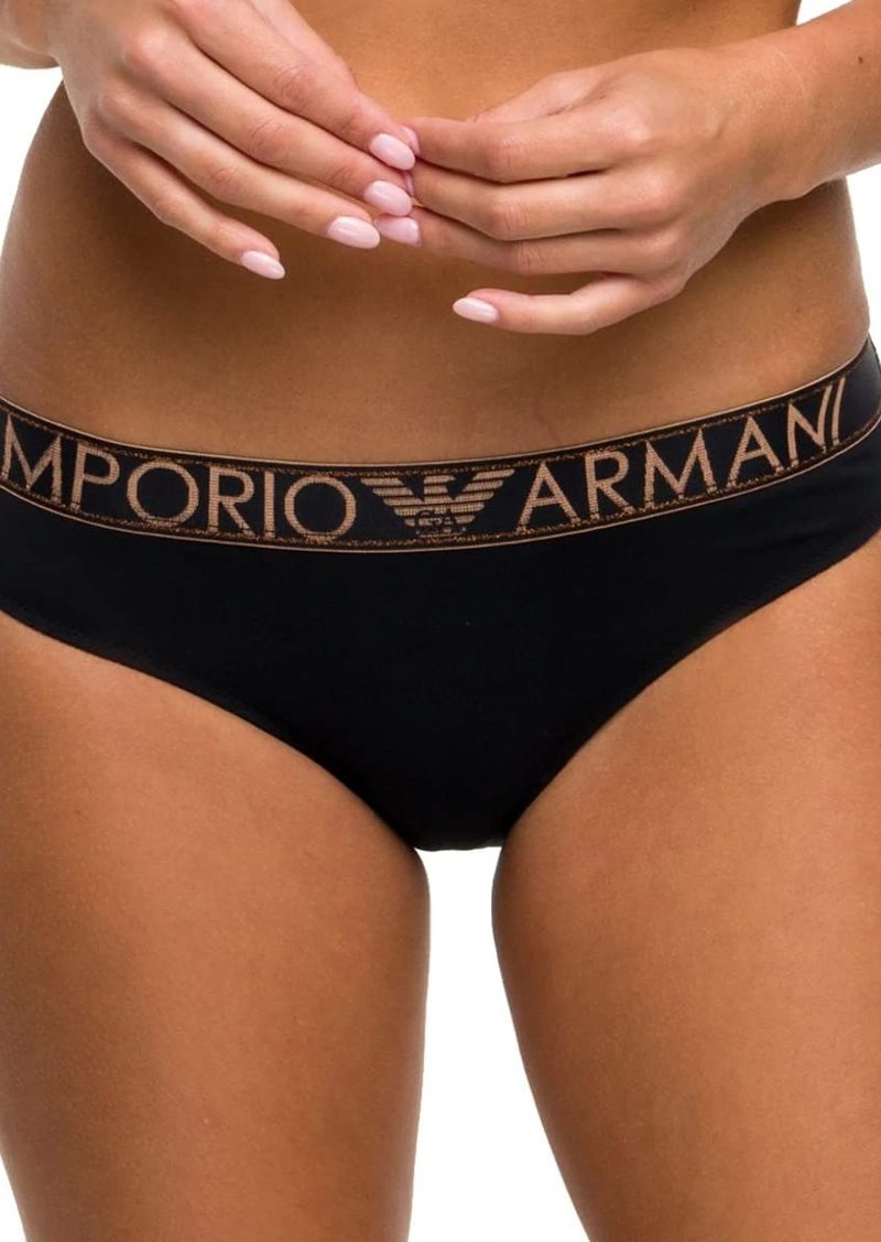 Emporio Armani Women's Stretch Cotton Brief  XS