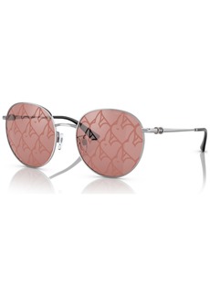 Emporio Armani Women's Sunglasses, EA2121D55-z 55 - Silver-Tone