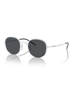 Emporio Armani Women's Sunglasses EA2151 - Shiny White, Black