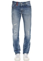 Armani Exchange 12.5oz Medium Blue Wash Jeans