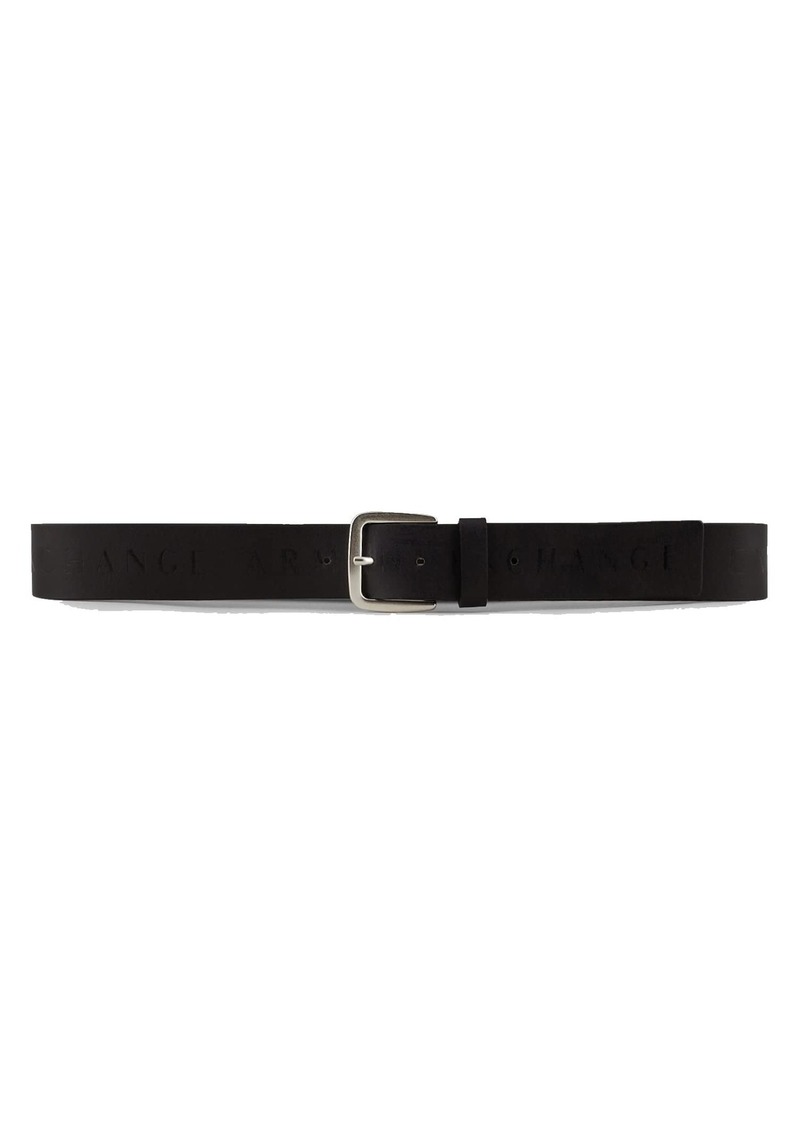 Armani Exchange Men's Logo Print Belt