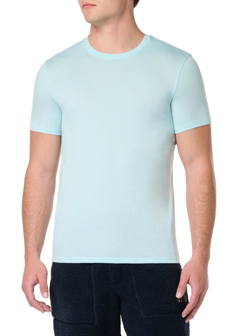 A | X ARMANI EXCHANGE Men's Solid Colored Basic Pima Crew Neck Tee