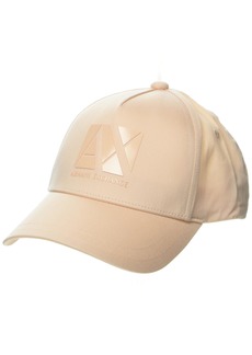 A | X ARMANI EXCHANGE Women's AX Shiny Logo Baseball Hat