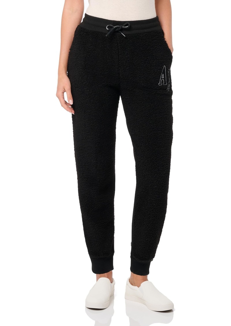 A | X ARMANI EXCHANGE Women's Collegiate Capsule Teddy Sweatpants  XS