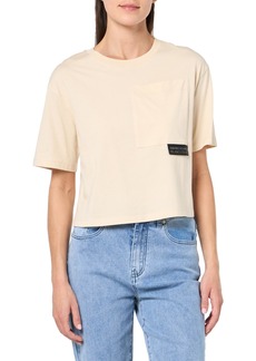 A | X ARMANI EXCHANGE Women's Milano Edition Pocket T-Shirt