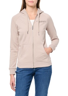 A | X ARMANI EXCHANGE Women's Milano New York Zip Up Hooded Sweatshirt