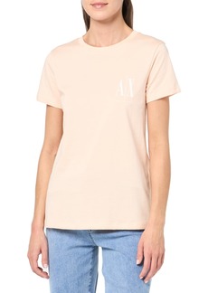 A | X ARMANI EXCHANGE Women's Regular Fit A|X Icon T-Shirt Cotton Jersey