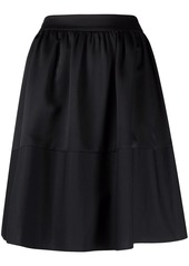 Armani Exchange A-line cotton skirt