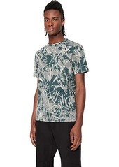 Armani Exchange Allover Camo Print Tee