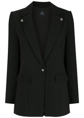 Armani Exchange fitted single-breasted blazer