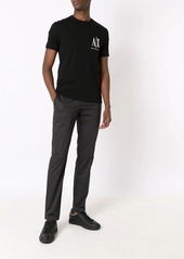 Armani Exchange logo-print cotton T-shirt