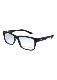 Armani Exchange AX 3016 8078 53mm Unisex Square Eyeglasses 53mm