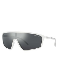 Armani Exchange Men's 37mm Matte White Sunglasses