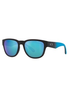 Armani Exchange Men's 54mm Matte Black Sunglasses