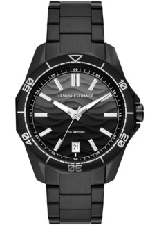 Armani Exchange Men's Classic Black Dial Watch