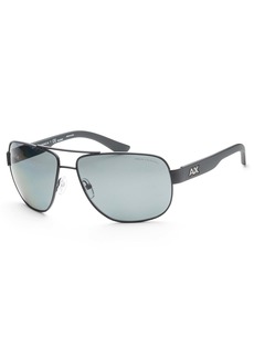 Armani Exchange Men's Fashion 62mm Sunglasses