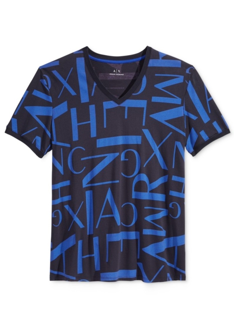 armani graphic tees