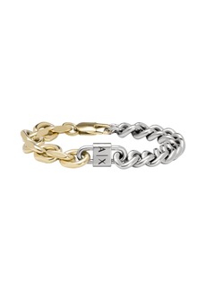 Armani Exchange Men's Two-Tone Stainless Steel Chain Bracelet - French rose