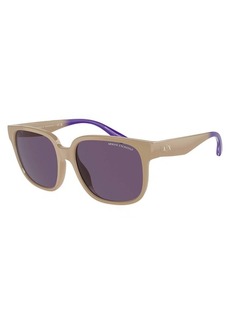 Armani Exchange Women's 56mm Shiny Tundra Sunglasses