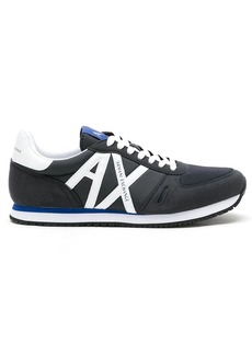 Armani Exchange lace-up logo detail sneakers