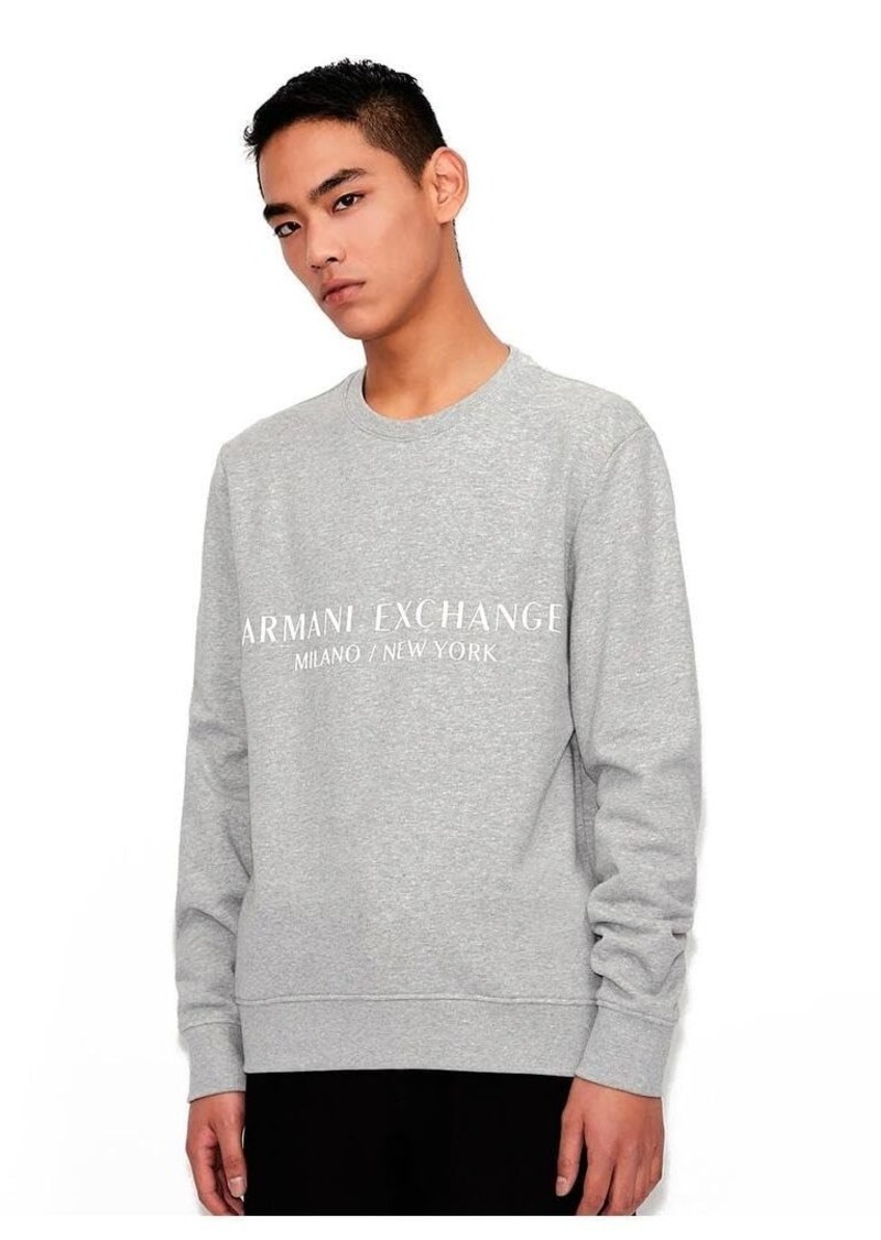 A|X ARMANI EXCHANGE mens A|x Armani Exchange Pullover City Sweatshirt   US